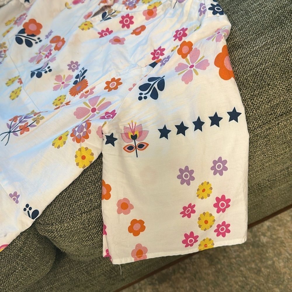 Aroa Padua Print Poplin Shirt by Vilagallo. - Picture 5 of 6